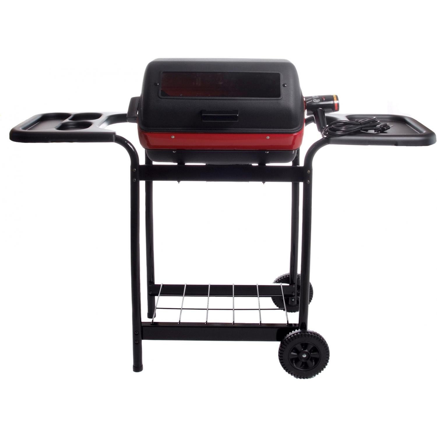 Americana Electric Cart Grill with Polymer Side Tables-Model