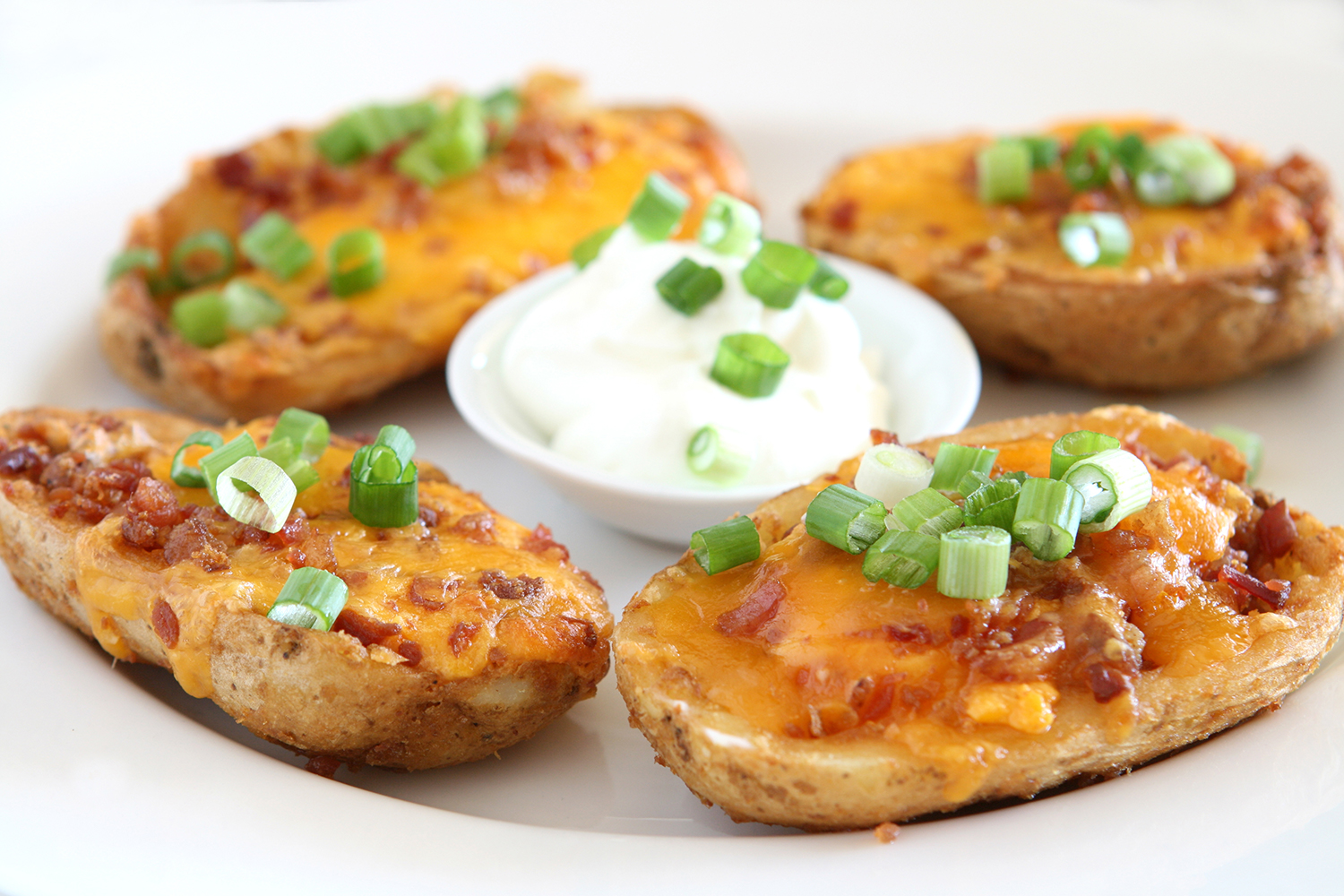 Baked stuffed Potatoes with Cheese