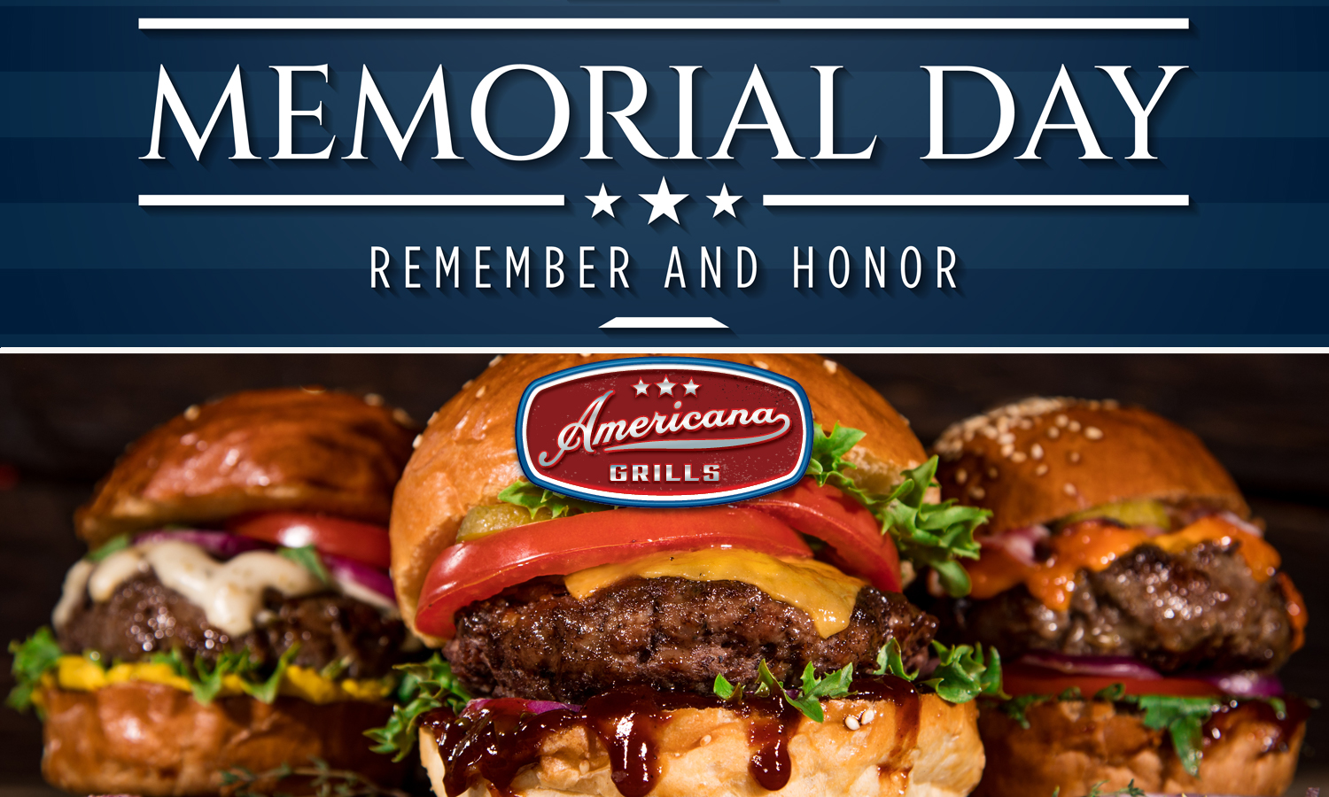Happy Memorial Day From Americana Grills! MECO